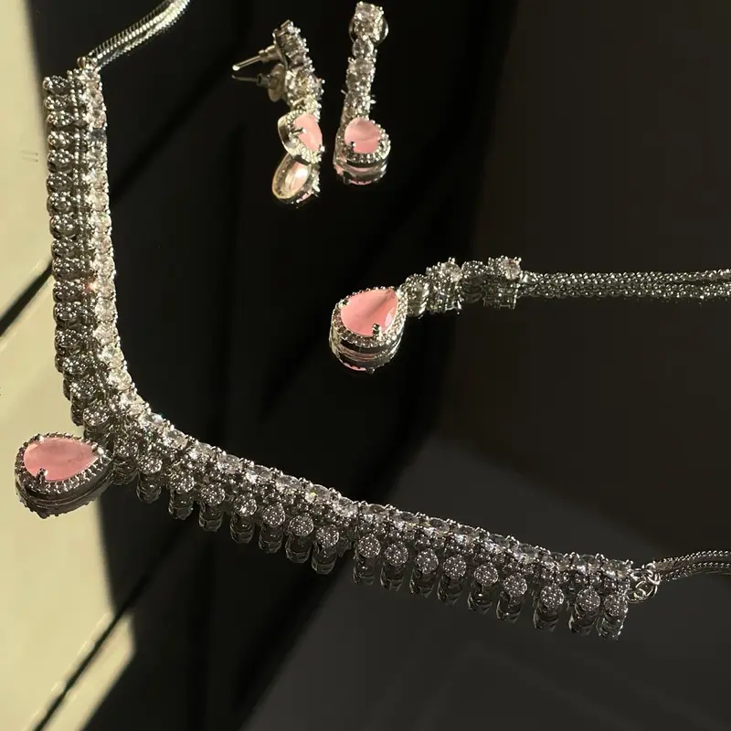 IYÁNA Collection - SAPPHIRE - Three Piece Jewellery Set pakistani 2