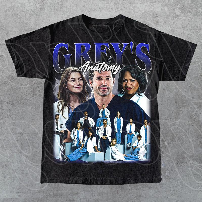 Limited Greys Anatomy Vintage T-Shirt, Gift For Woman and Man Unisex T-Shirt 1594221022 0