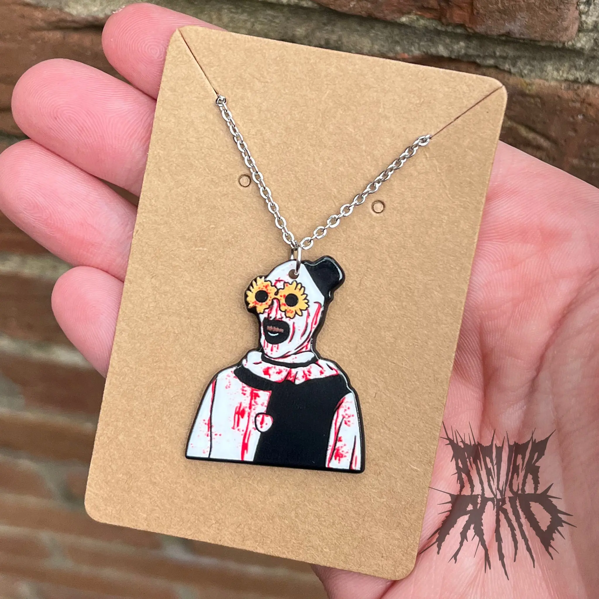 The Terrifier 2 Necklace gothic jewelry