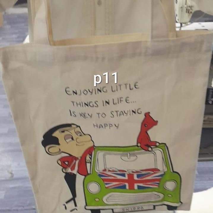 Mr bean tote bag 1