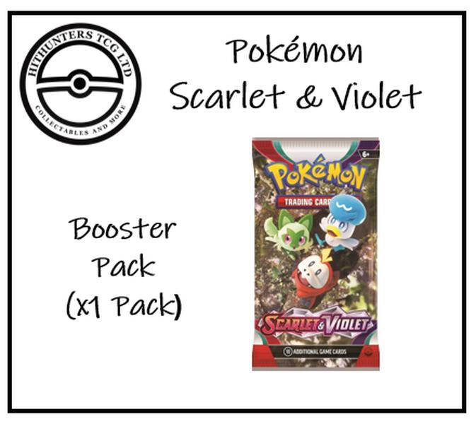 Pokemon Booster pack x1 Scarlet and Violet booster pack. 0