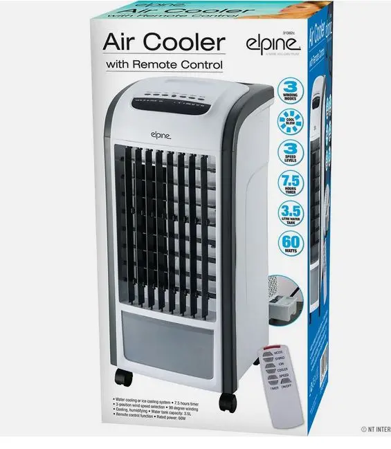 Elpine 60W Air cooler with Remote Control Humidifying Fan NEW 1