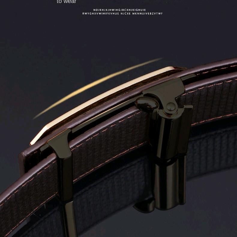 Luxury Men's Genuine Leather Belt for Fashionable Style 1