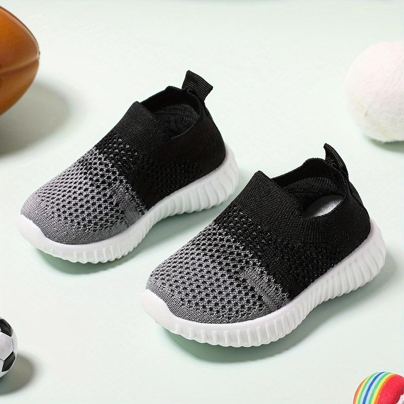 Boys Girls Color Block Sock Shoes, Breathable Lightweight Sneakers, Spring And Summer 1
