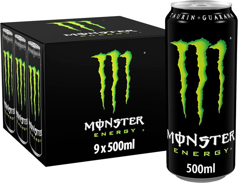 Product Introduction of Monster Energy Drink, 9 x 500 ml - Sports & Energy Drink - Beverage 1