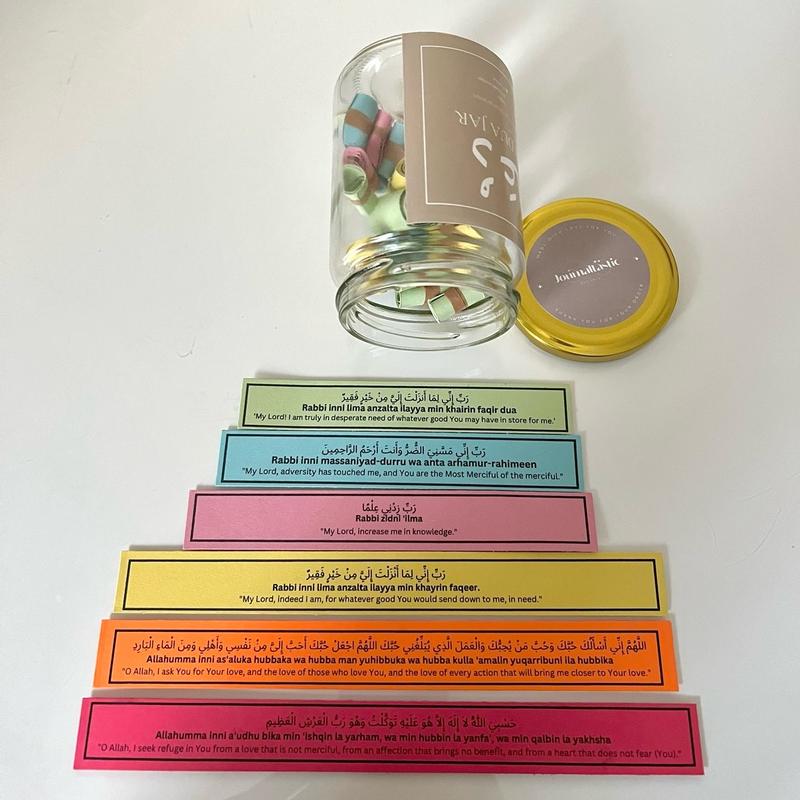 Quran Verse Jar, Color Coded Verses for Each Emotion | Islamic gift | Quran I Muslim | Dhikr | Umrah Cards | Dua Cards | Allah | Islam | Arabic | Nikkah gift | Umrah gift 6