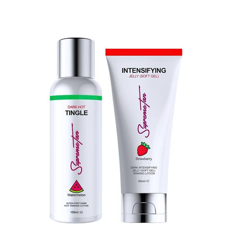 2025 hot sale sunmmer must-have item SupremeTan Travel Size Tanning Bundle 3