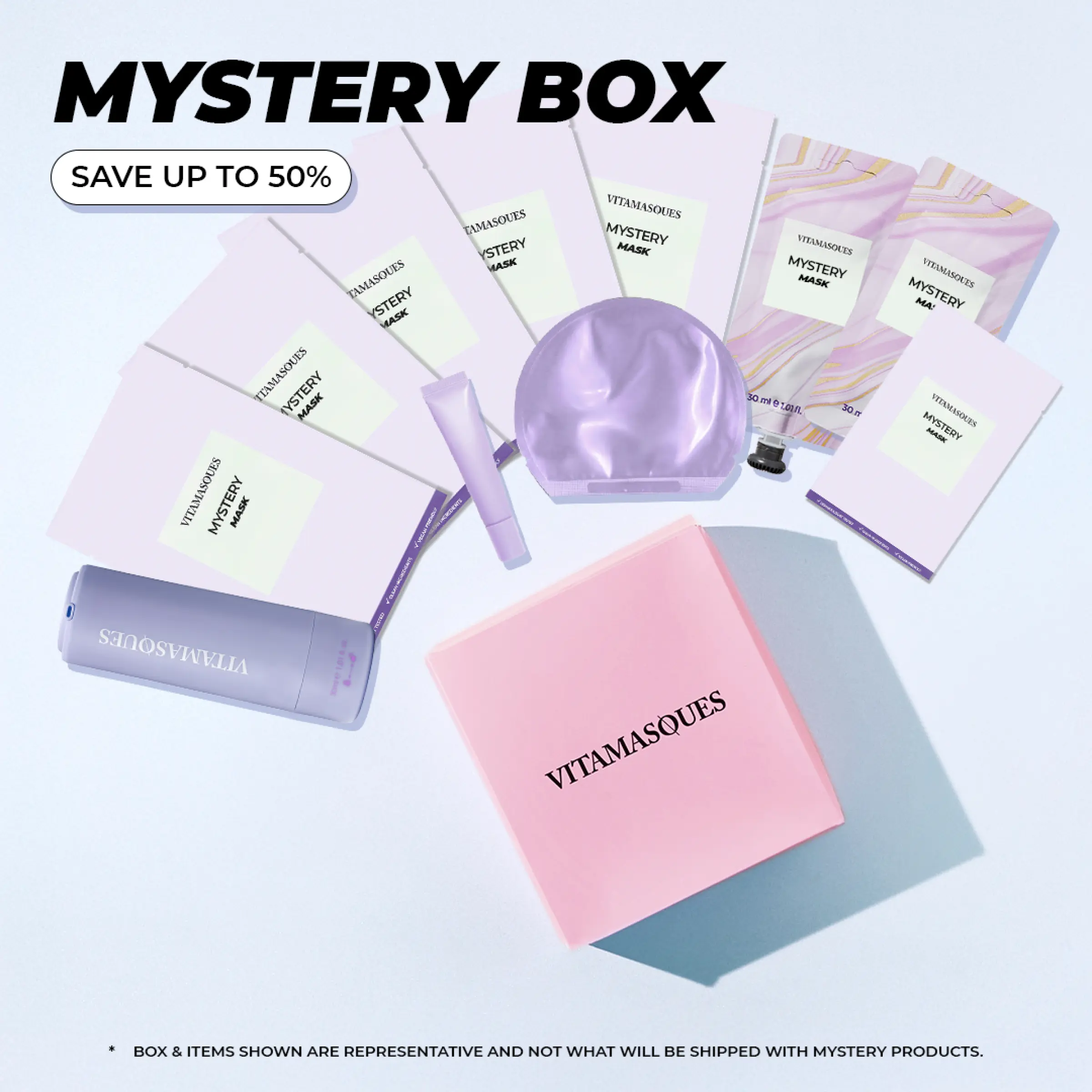 Vitamasques Mask & Skincare Mystery Box | A selection of  masks, lip, skincare