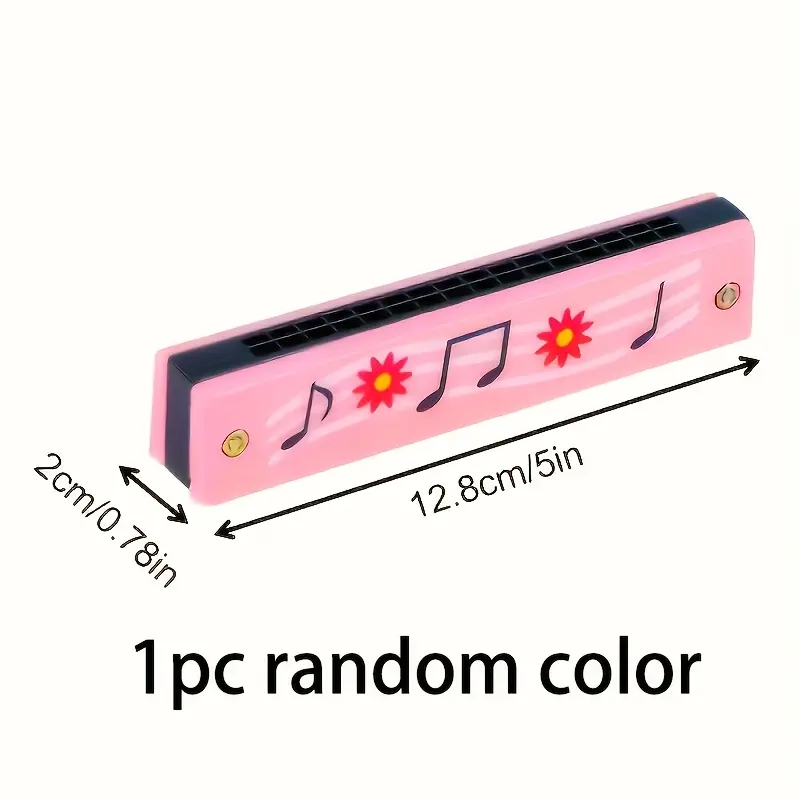 [16-Hole Harmonica for Youngsters] 16-Hole Harmonica Musical Toy for Youngsters - Perfect Beginner's Gift for Christmas, Halloween & Birthdays (Color Varies), Perfect for Winter, New Year 5