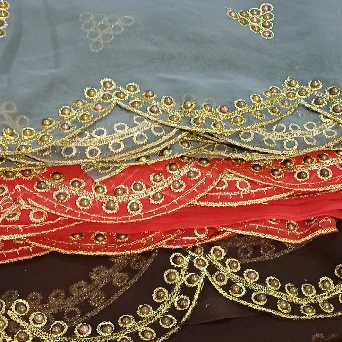 Three Pieces of Gabasar with Beads and Fitts for Any Occasions