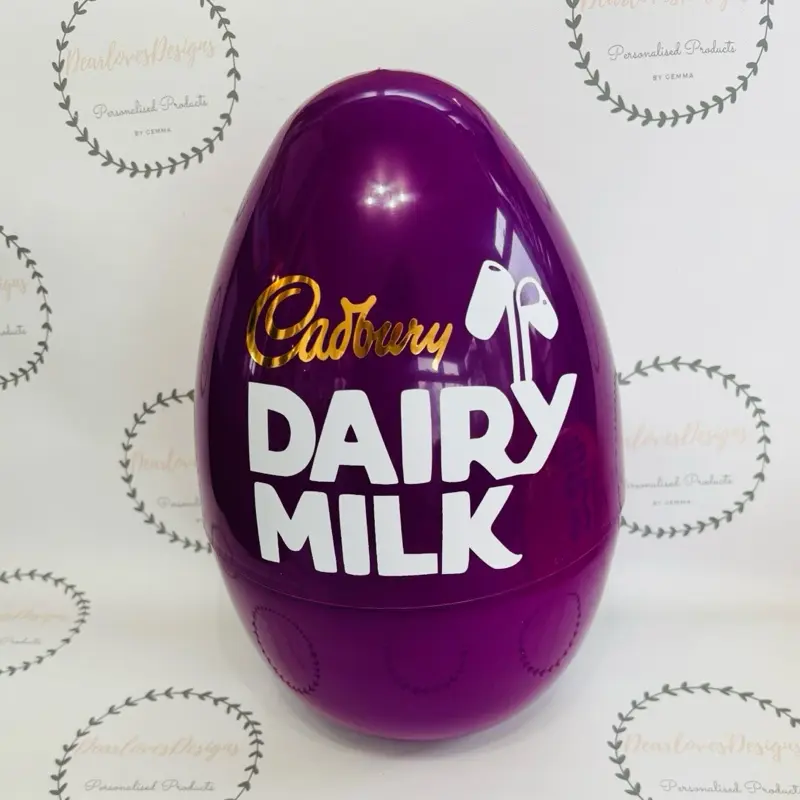 Large 11inch Easter Egg Themed Dairy Milk Gift