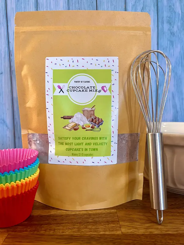 Pantry Of Flavors DIY Chocolate Cupcake Baking Mix 0