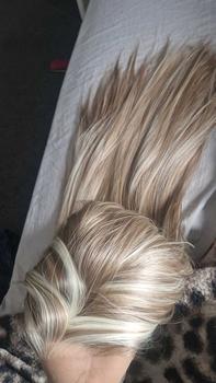 Product Review of Human Hair Lace Frontal Wig Straight Lace Front Human Hair Wig Lace Colored Wig For Women Wigs from C**t 0