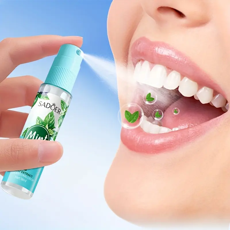 18ml Mint Oral Spray, Fresh Breath and Long-lasting Fragrance, Gifts for Lovers 0