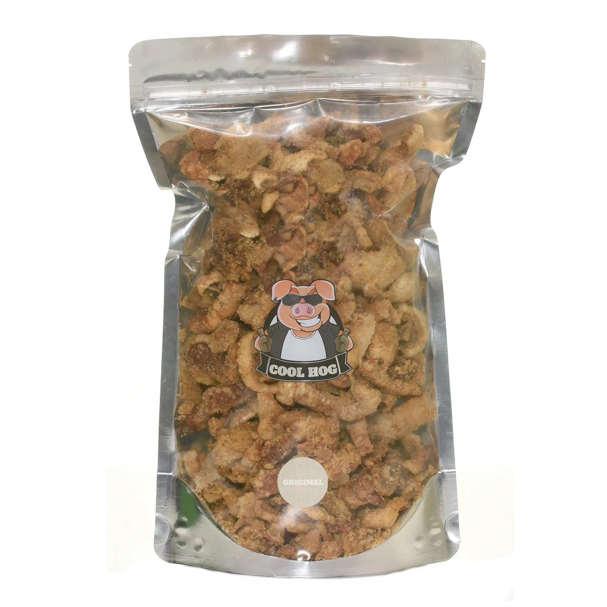 Original Flavour Pork Scratching Chrome Resealable Bag (500g)