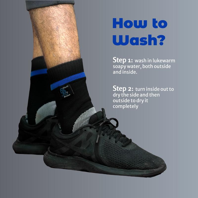 Get Dressed Waterproof socks | 100% Breathable Durable Waterproof socks for Men and Women 3