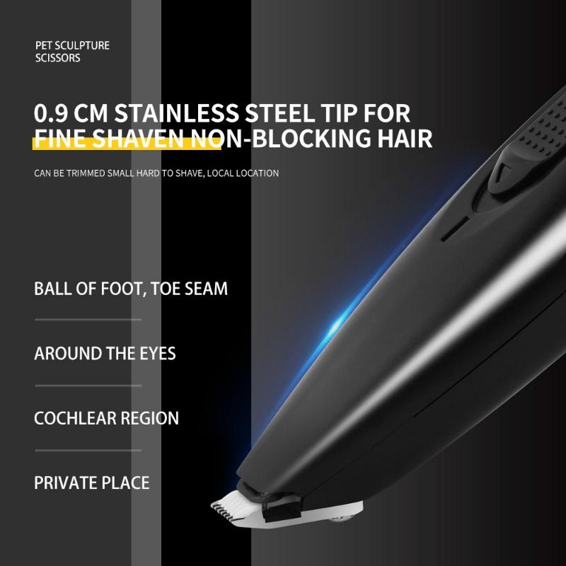 1pc Professional Pet Hair Trimmer And Nail Grooming Tool For Cats And Dogs - Quiet And Safe Clippers For Precise Cuts And Comfortable Grooming 8