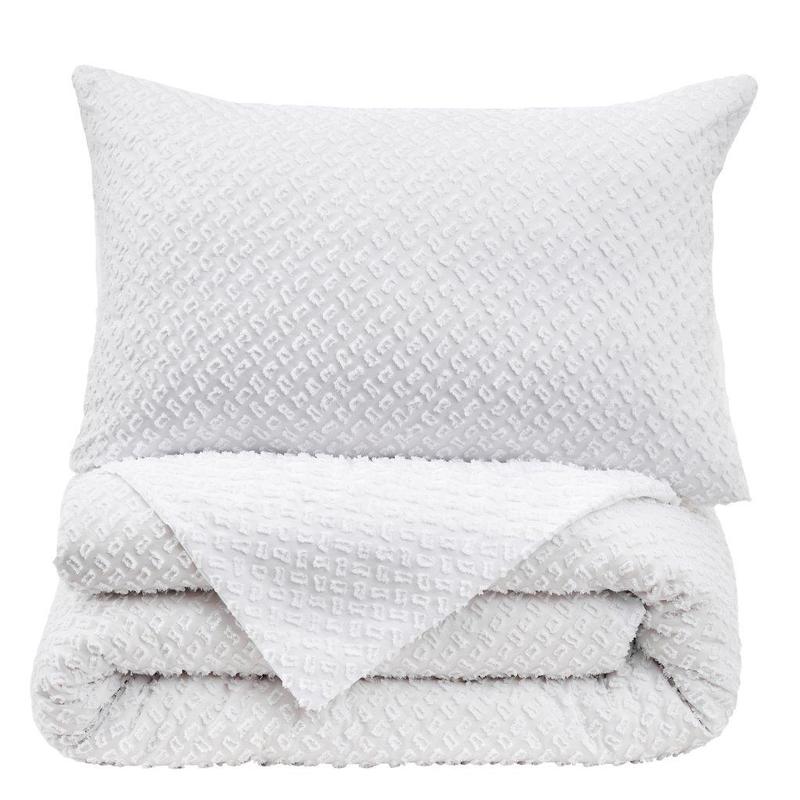 New Signature Franklin White Designer Style Frills Duvet Quilt Covers Hotel Quality Bedding Set Single Double King Super King Christmas Gift New Year Gift Birthday Gift Ideas Home Warming Gifts 3