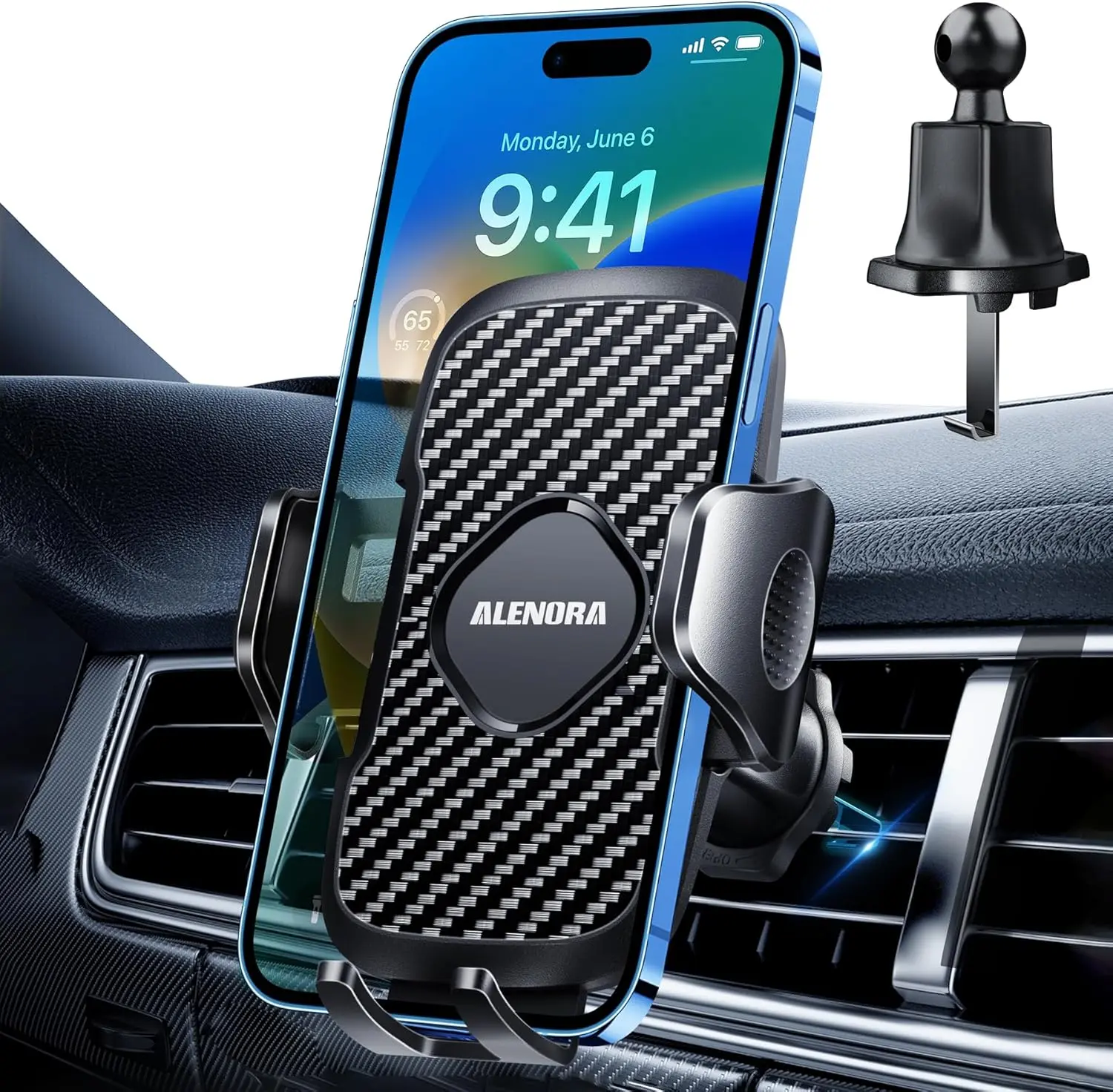 Car Vent Phone Holder Mount for Cars 360° Rotation, Compatible with ALL 4.0 to 7.0 Inches Phones - Smartphone, Cellphone Smartphone Cellphone Stand Stand Cellphone Smartphone mobile