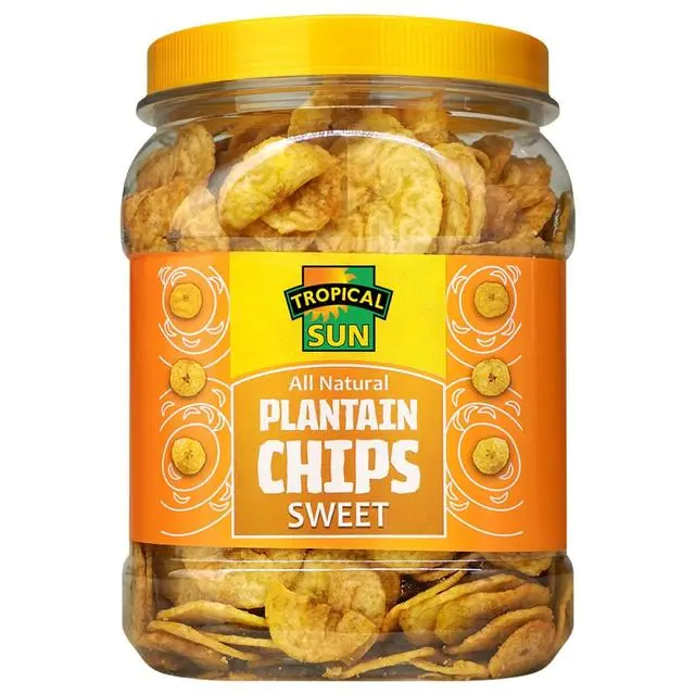 TS Plantain Chips  -450g ( Jars) Crispy Crunchy Snack doritos crash ( 4 flavors)