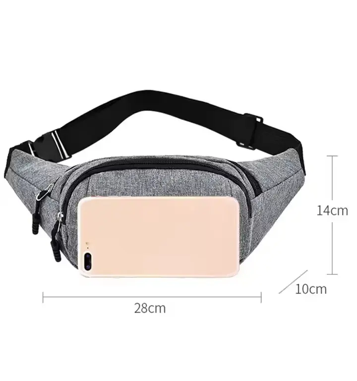 Multifunctional Waist Bag, Men & Women, Wear-resistant Scratch-resistant Crossbody Waist Pack, Portable Waist packs  for Travel Walking Running Hiking Cycling 8