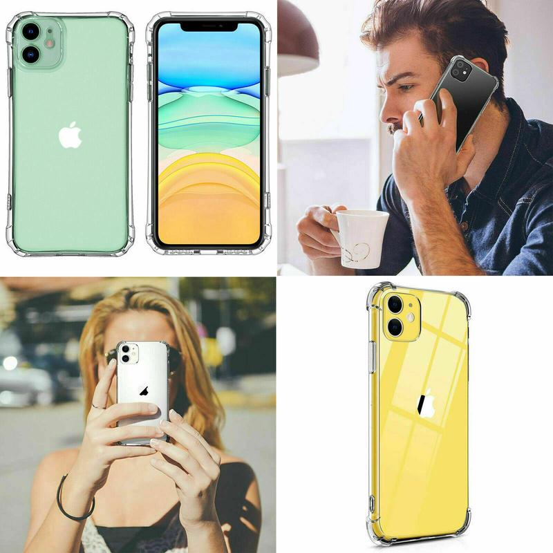 Case For Apple iPhone SE 7 8 X XS XR 11 12 Pro Max Bumper Gel Shockproof 2 Cover Waterproof 2