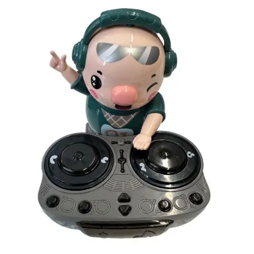 DJ ROBOT FUNNY MOVING MUSIC AND LIGHTS SOUND FOR CHILDREN BOYS AND GIRLS NOVELTY FUNNY DANCING TOY TOYS FOR MOTOR SKILL DEVELOPMENT 6