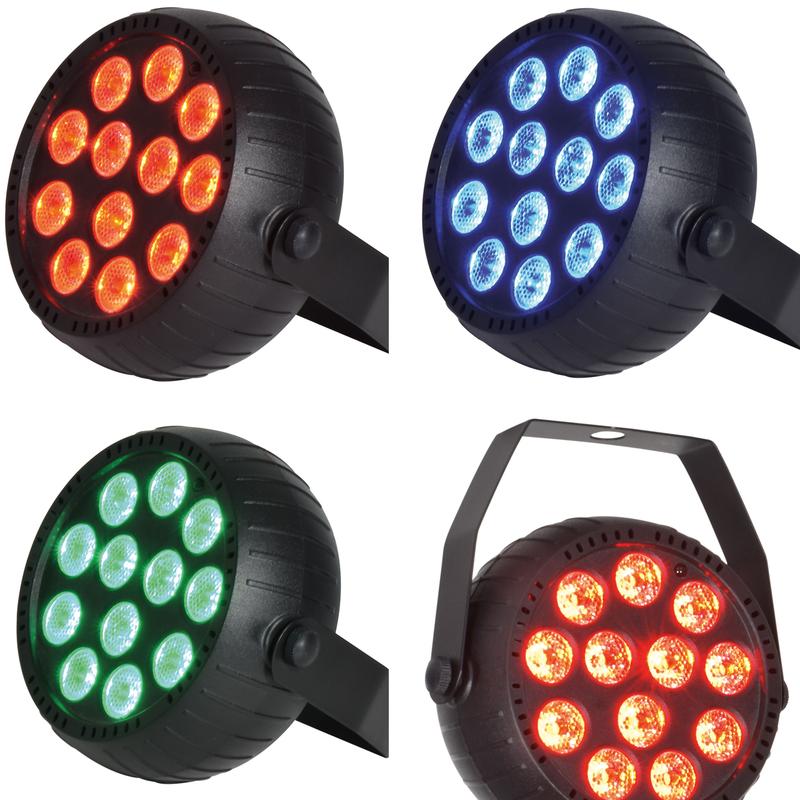 Rechargeable Mini LED PAR Light Easy to use with auto. sound activated or remote control operation Remote Control Included 0