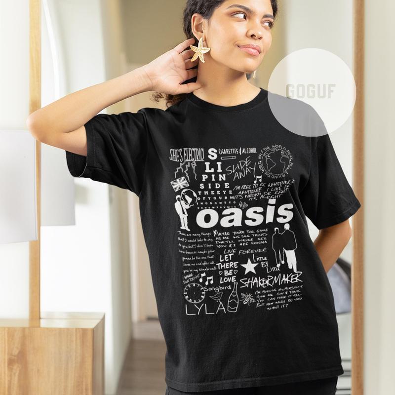 Oasis Unisex Heavy Cotton Tee  Tshirt, Hoodie & Sweater, Gift for her, Gift for him 3