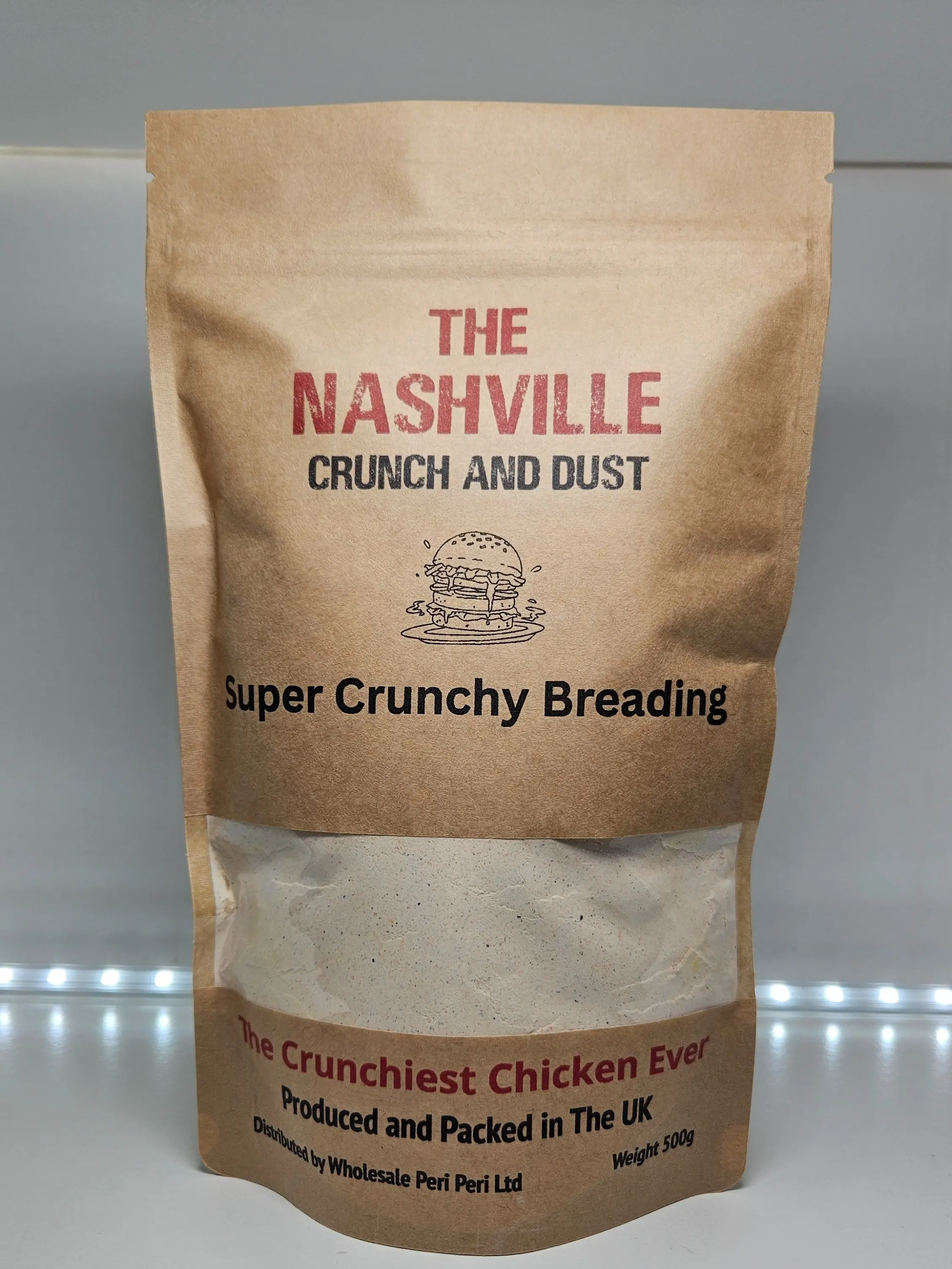 Nashville Breading Pack-500g of our famous breading for that super chrunchy breading Baking Bake