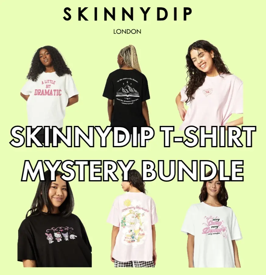 Skinnydip London T-shirt Mystery Bundle