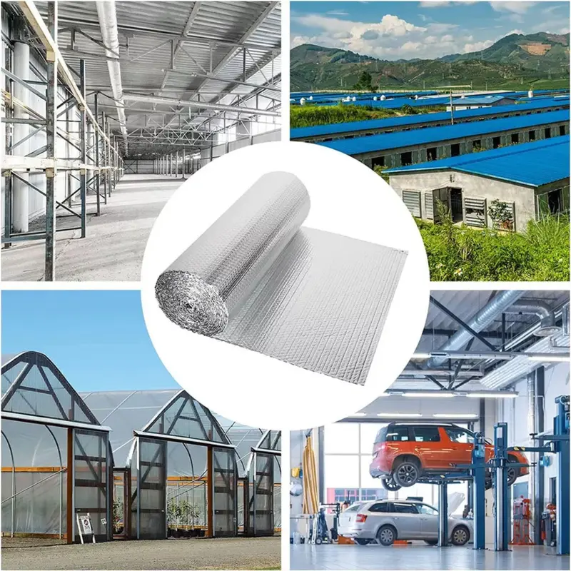 Bubble Foil insulation Double Radiator Heat Reflection Aluminium Heater Barrier 1