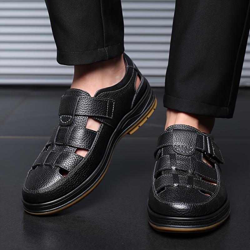Product Introduction of [Premium Leisure Footwear] Breathable Men's Premium Leisure Footwear - Non-Slip Comfortable Sole for Driving, Walking, Business & Daily Use - Elegant Brown 9