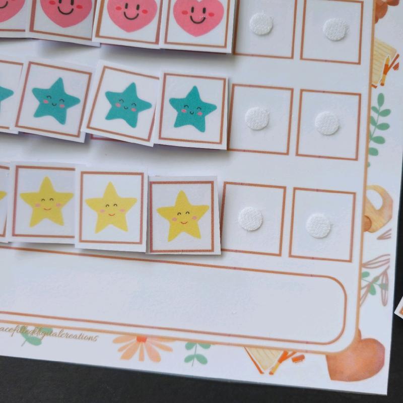 My toilet reward chart for children's potty training 4