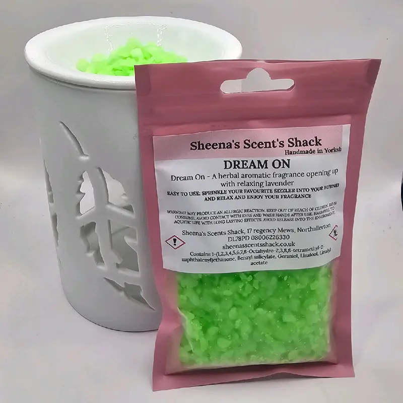 10  Highly Scented Perfume Sizzlers, Home Fragrance Sachet with over half a kilo of aroma salts Freshener 3