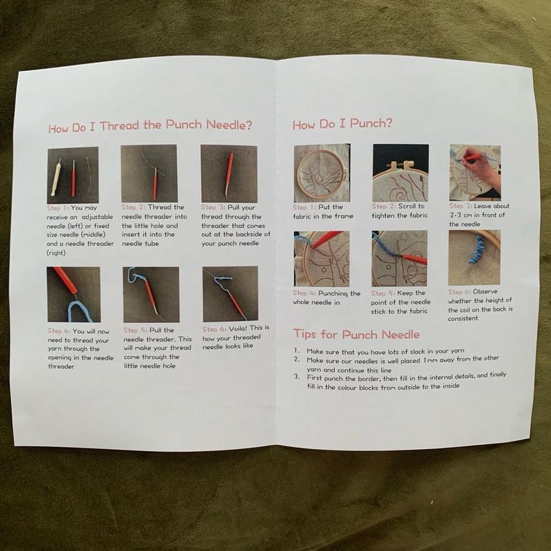 Harry Potter Movie Main Characters Punch Needle Kit for Beginners small crochetbusiness 6
