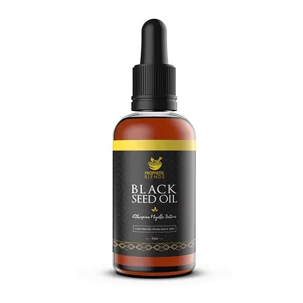 Ethiopian Organic Virgin Black Seed Oil, 50 ml - Natural Serum Skincare Acne Sensitive Skin
