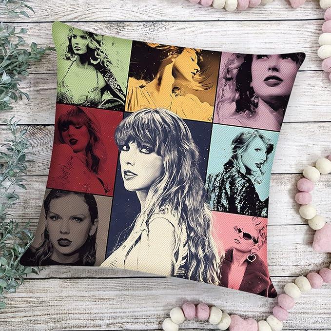 Taylor Swift Throw Blanket Flange Fleece Soft 150x110 & FREE 1 CUSHION COVER NEW 7