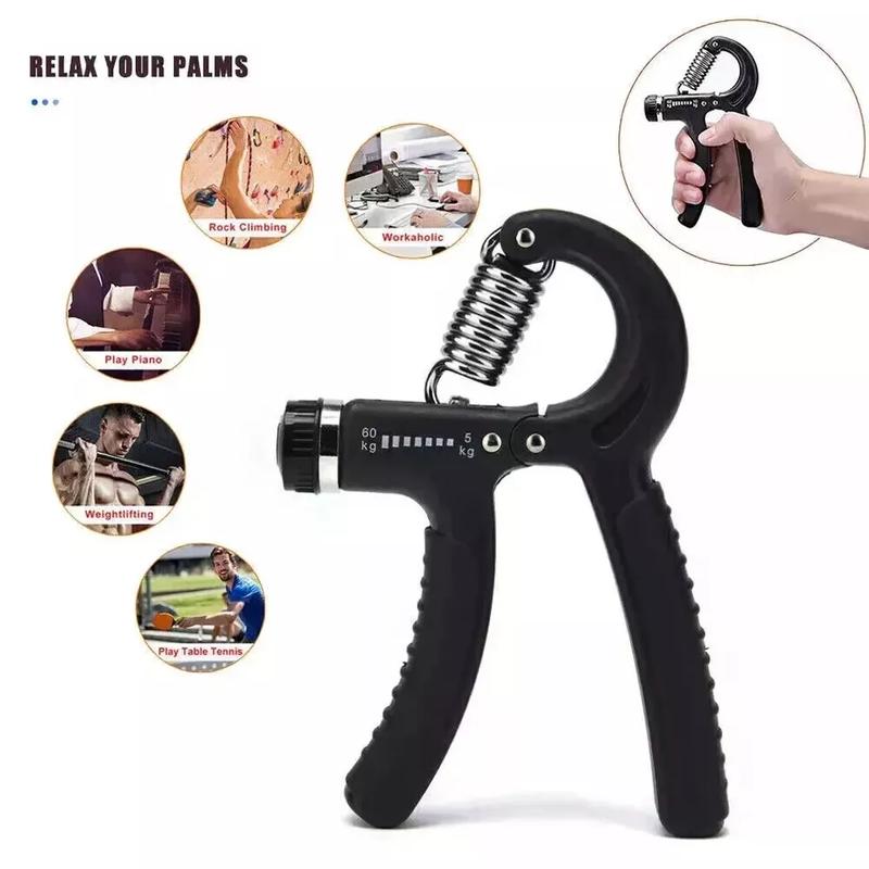 Product Introduction of 5-60KG Sport Hand grip Strengthener Adjustable Forearm Trainer Finger exerciser 10