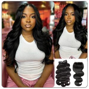 [Wequeen] Budget Friendly Body Wave Deep Wave Straight 100% Human Hair Bundles Quick Weave Sew in 10A Viral Human Hair
