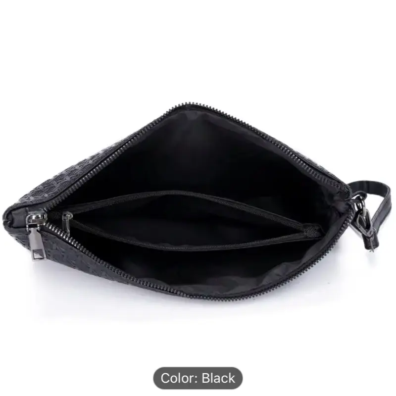 Men's Business Style Clutch for Daily Commute - Perfect for Phone, IPAD, Keys, and Coins 8