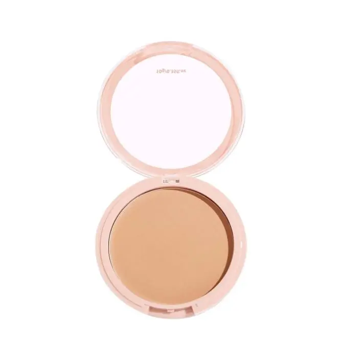 2024 Soft and Bright AirBrush BB Filter Pressed Powder & Concealer: Lightweight, Fine Line Fade, Long-Lasting Foundation Powder for a Radiant, Natural Look Makeup to Dark Skin Cosmetic 4