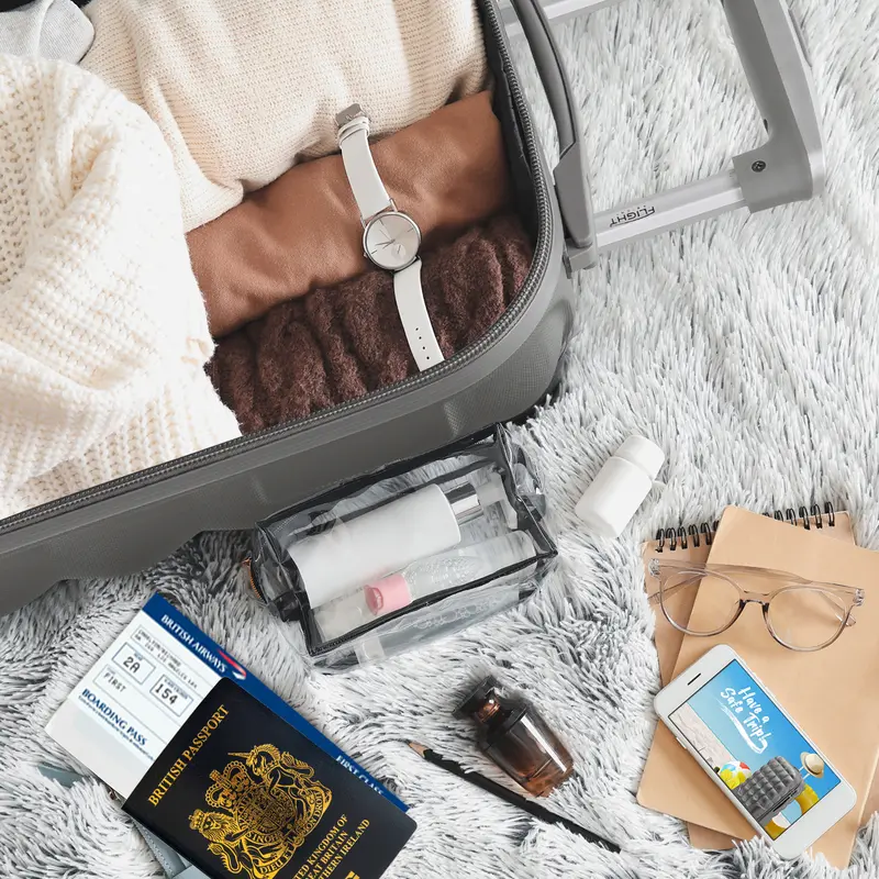 Flight Knight Hard Shell  Bubble Design ABS Check-in Medium & Large & Carry On Suitcases - Charcoal 4