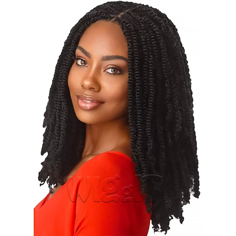 Outre Springy Afro Twist 16" Ideal for Natural Mini Twists Easy to Separate Synthetic