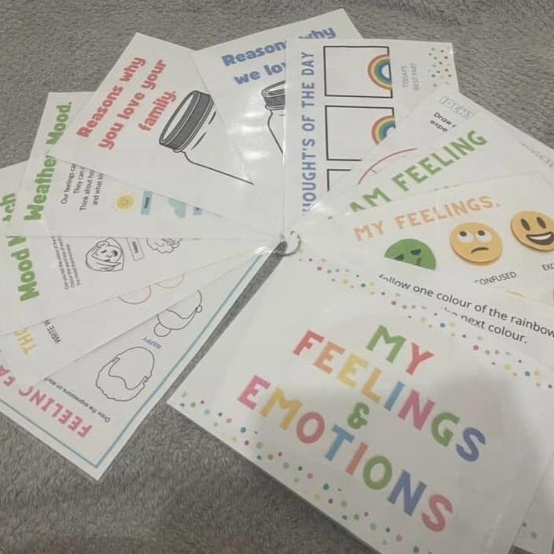 Feelings and emotions work book 5
