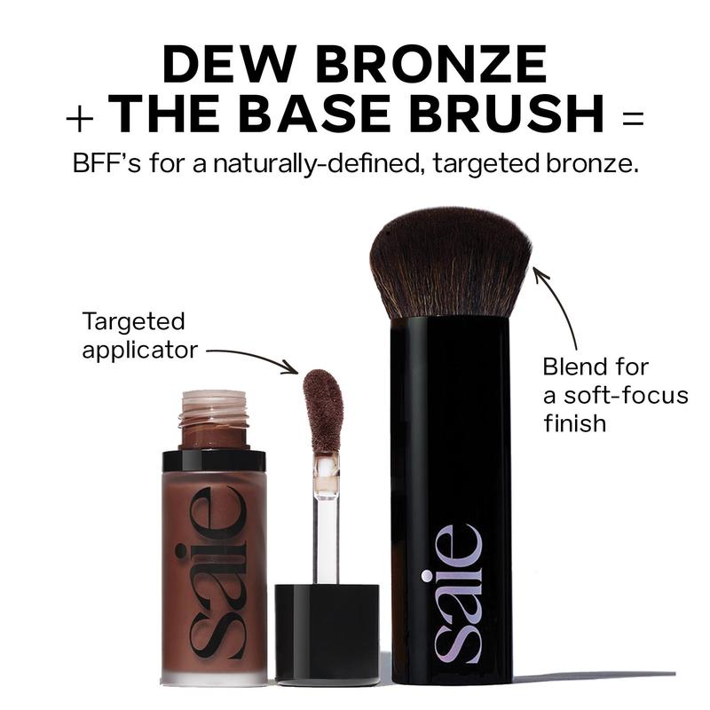Saie Dew Bronze Soft-Focus Effortless Liquid Bronzer for Makeup and Cosmetics 7