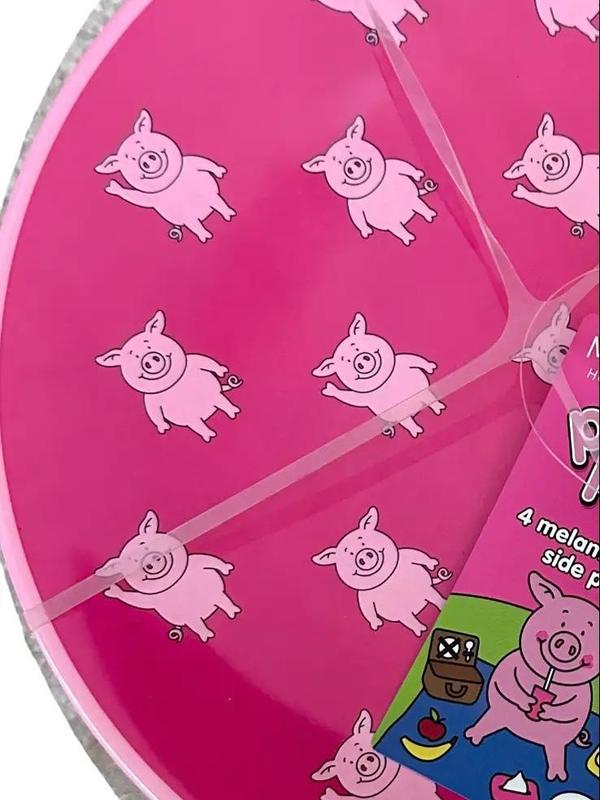 M&S Percy Pig 4x melamine picnic side plates 1