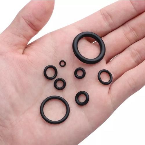 225PC O RING SET ASSORTED BLACK RUBBER SEALS SINK TAP WASHER PLUMBING AIR GAS 2