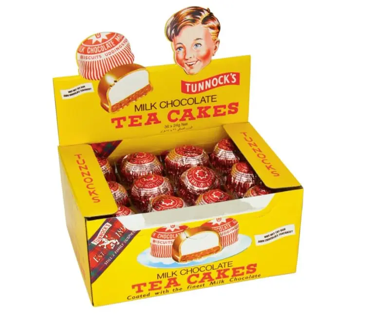 Tunnocks Tea Cakes Full Box Of 36 24g *Cheapest on TikTok* Snack