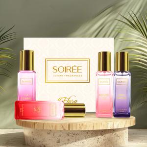 Soirée Flora 4pcs x 20ml Edp Luxury Fragrance Gift Set